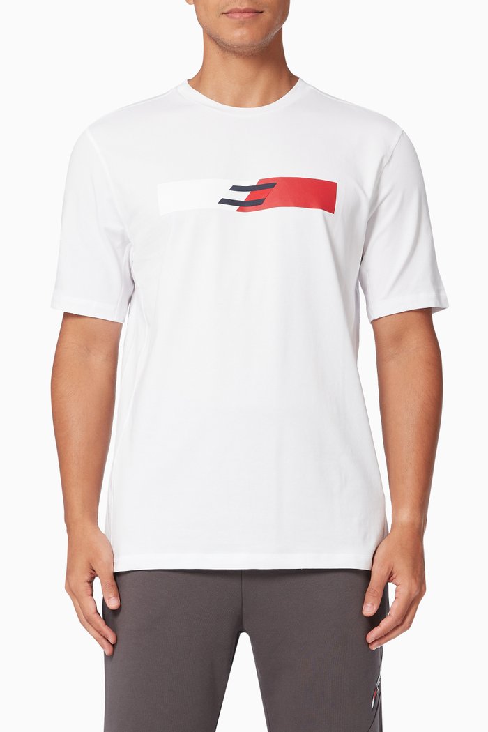 

Graphic Logo T-shirt in Cotton, White