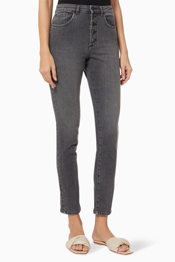

Sculpt-up Power Stretch Cropped Slim Jeans, Pink