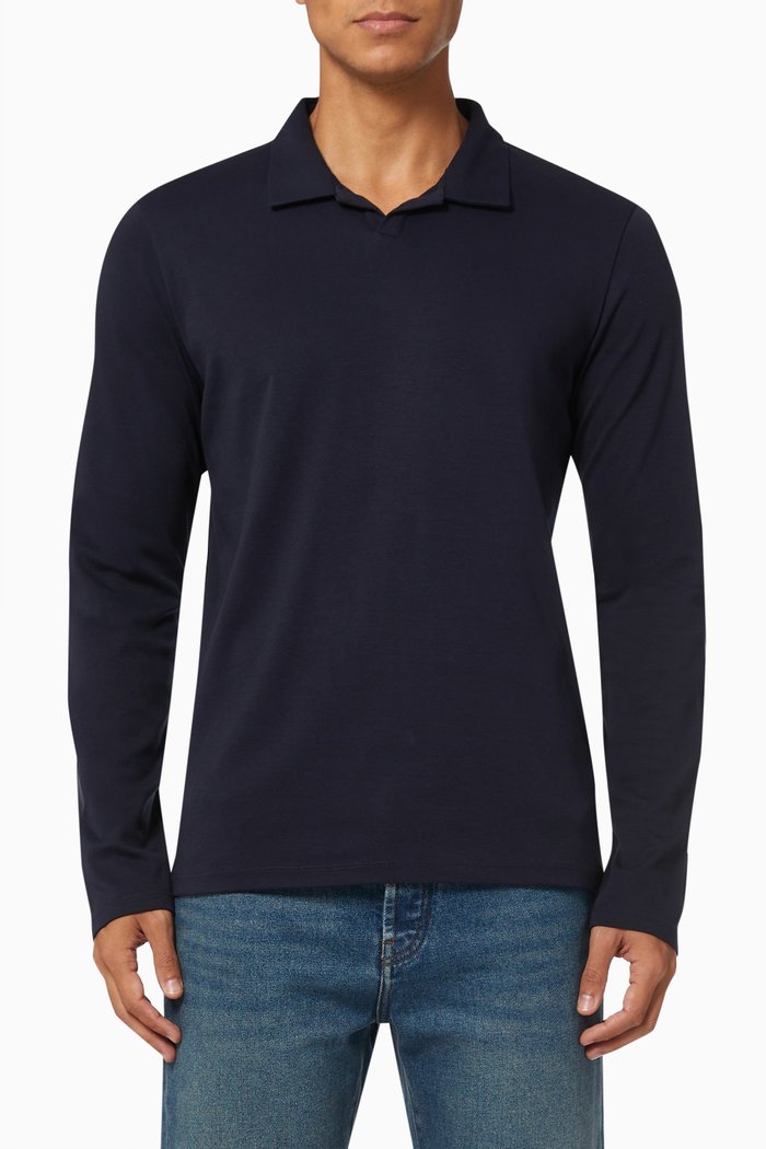 

Absolutely Dry Polo Shirt in Cotton, Blue