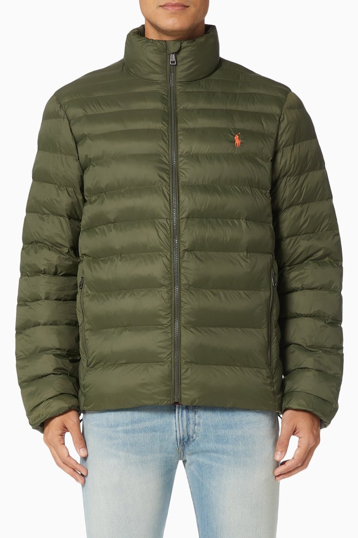 

The Packable Jacket in Recycled Nylon, Green