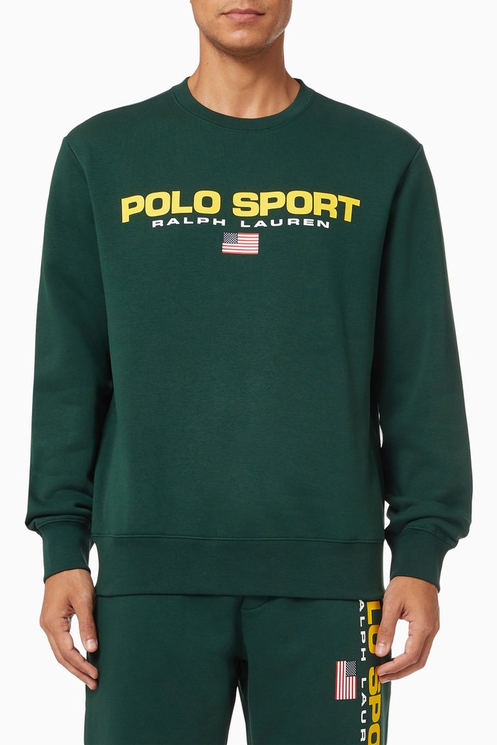 

Polo Sport Fleece Sweatshirt, Green