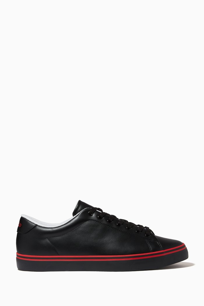

Longwood Sneakers in Smooth Nappa, Black