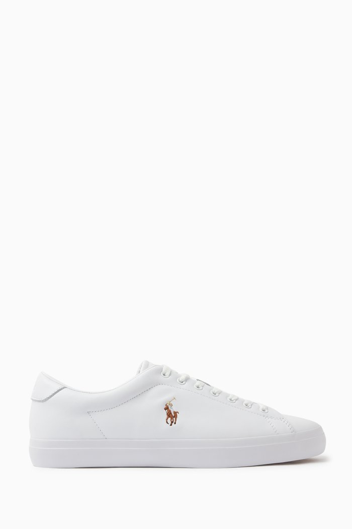 

Longwood Sneakers in Smooth Leather, White