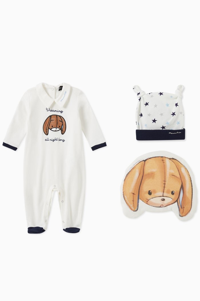 

Pajama Set in Cotton, Neutral