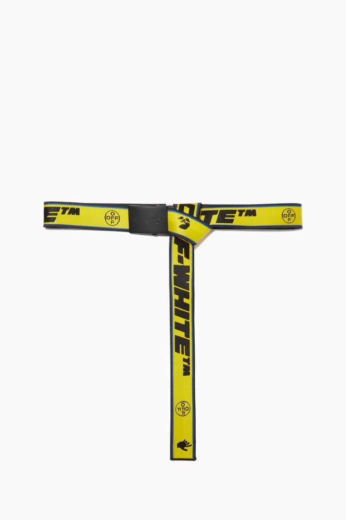 

Reversible Industrial Belt in Jacquard Nylon, Yellow
