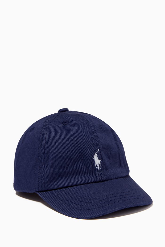 

Logo Cap in Cotton Twill, Blue