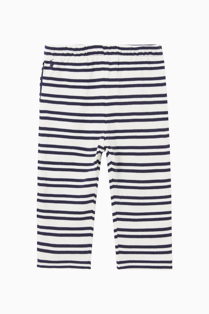 

Reversible Pants in Cotton Interlock, Blue