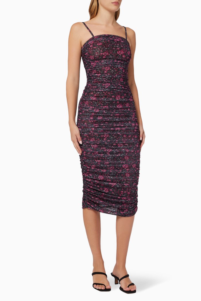 Innerbloom Midi Dress, Multicolour