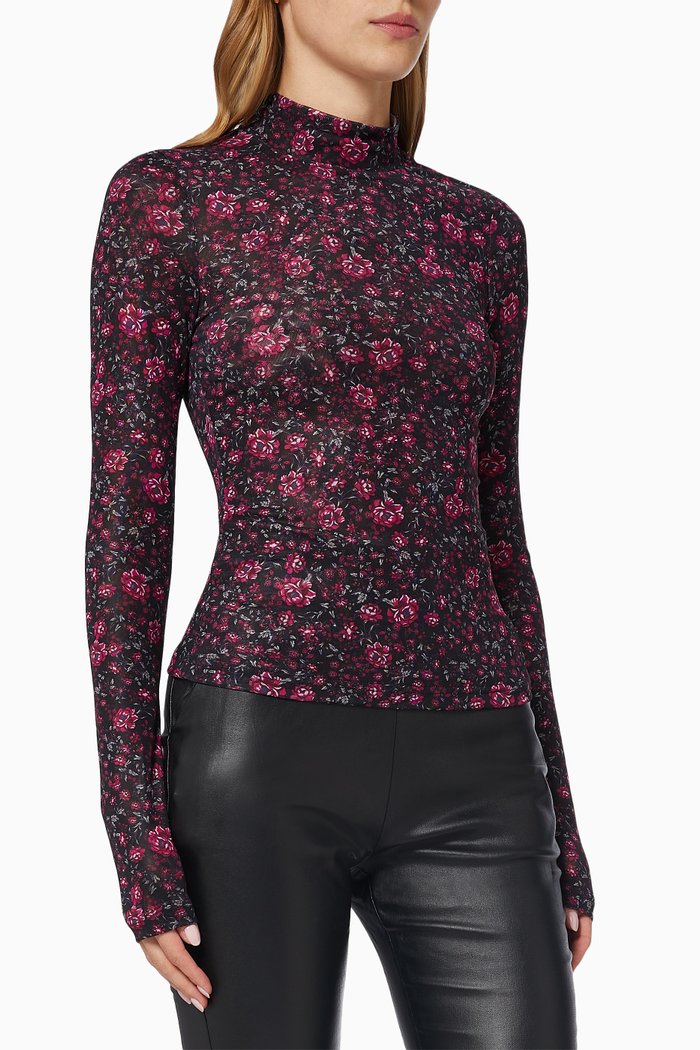 

Innerbloom Floral Top in Jersey, Multicolour