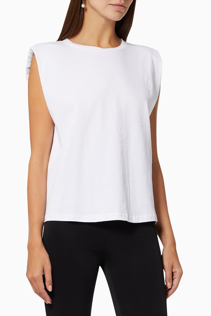 

Soul Warrior Tank Top in Jersey, White