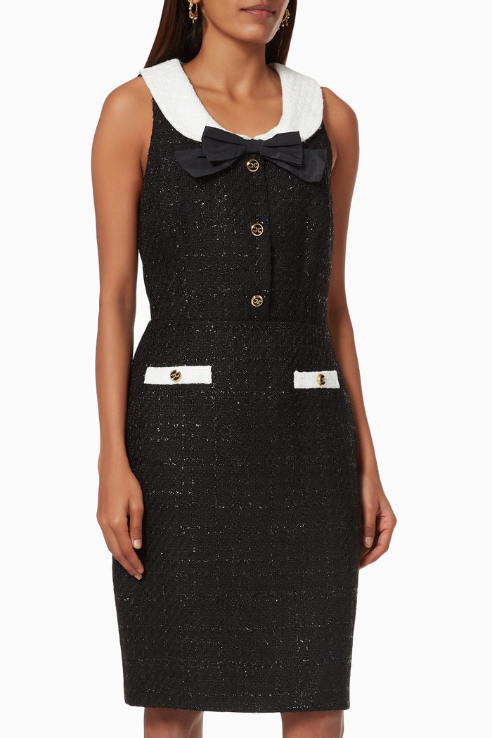 

Mini Dress in Tweed, Black