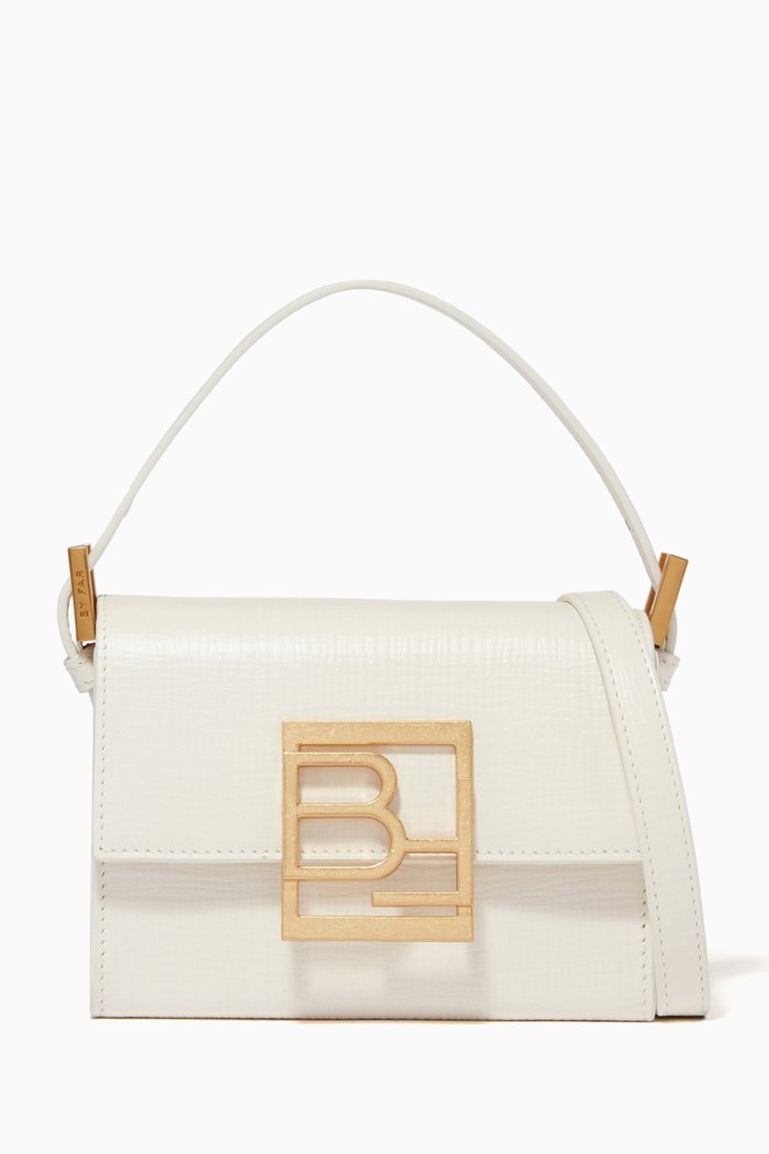 

Fran Bag in Embossed Leather, White