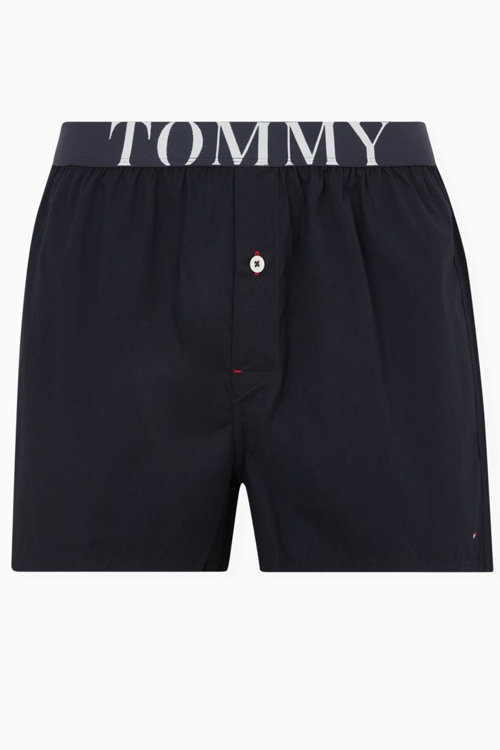 

Logo Boxer Shorts in Cotton, Blue