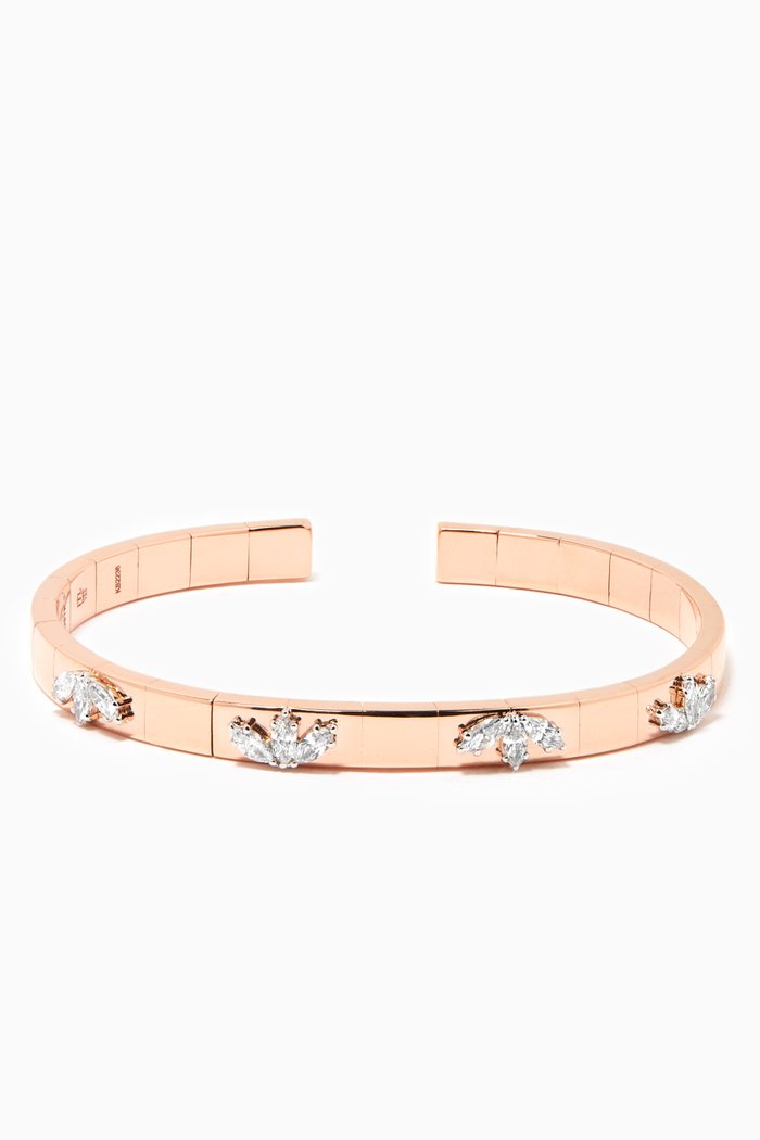 

LUST Bracelet with Diamonds in 18kt Rose Gold