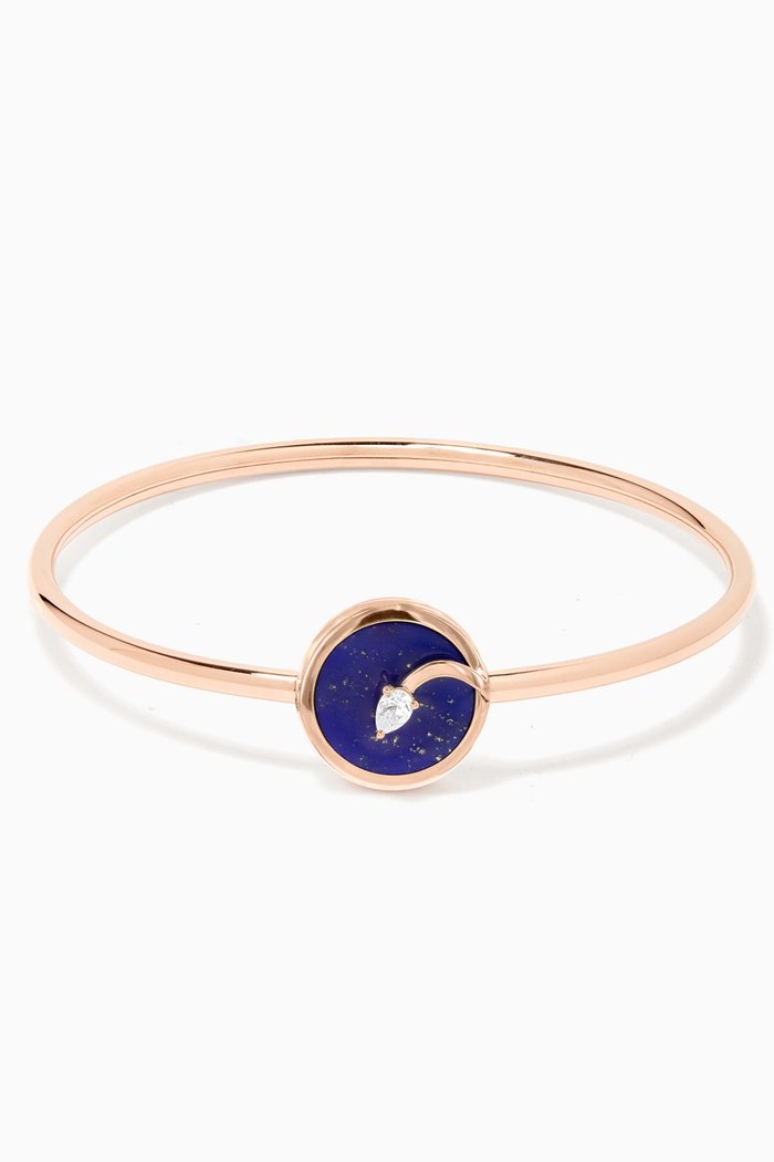 

CODA di LEONE Bracelet with Lapis Lazuli & Diamond in 18kt Rose Gold