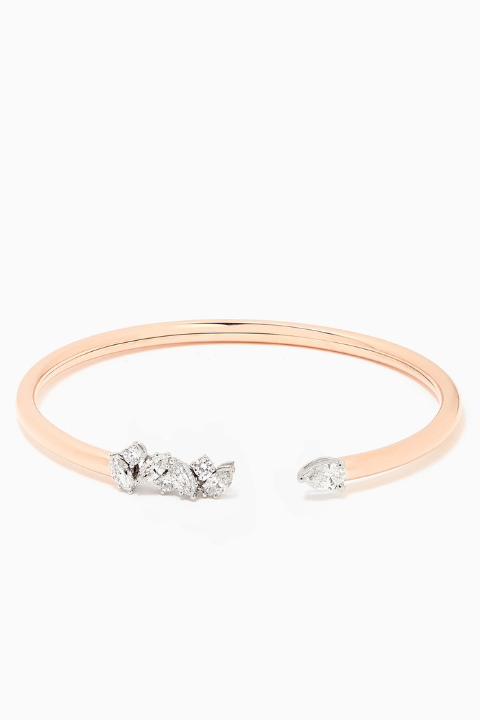 

LUSSO Bracelet with Diamonds in 18kt Rose Gold