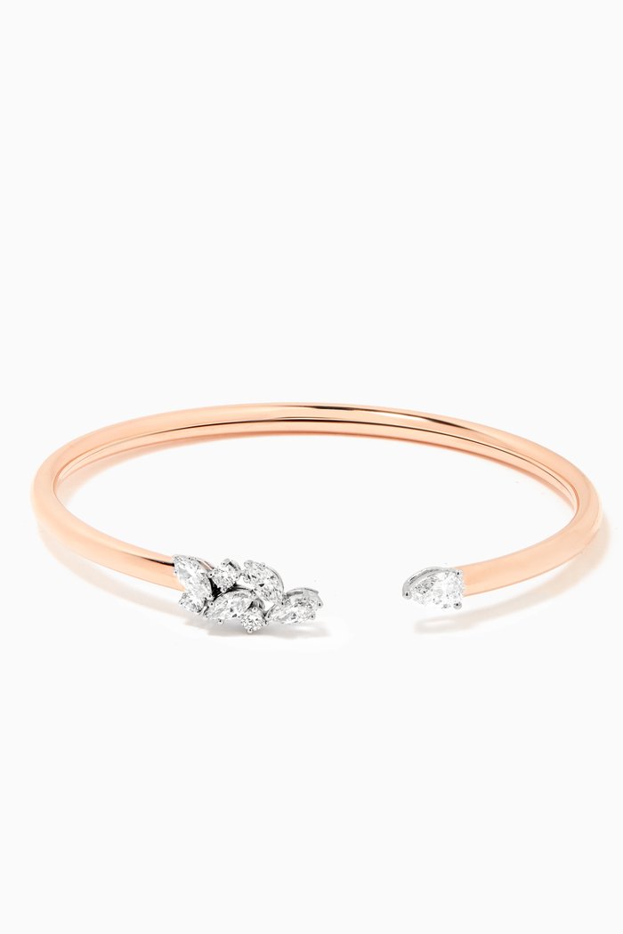 

LUSSO Bracelet with Diamonds in 18kt Rose Gold