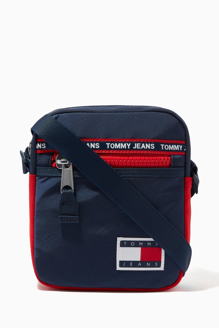 

Utility Reporter Bag in Canvas, Blue