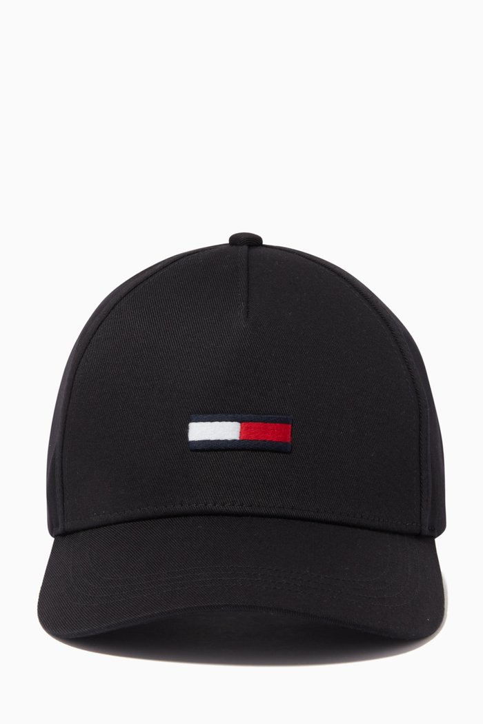 

Flag Cap in Organic Cotton, Black