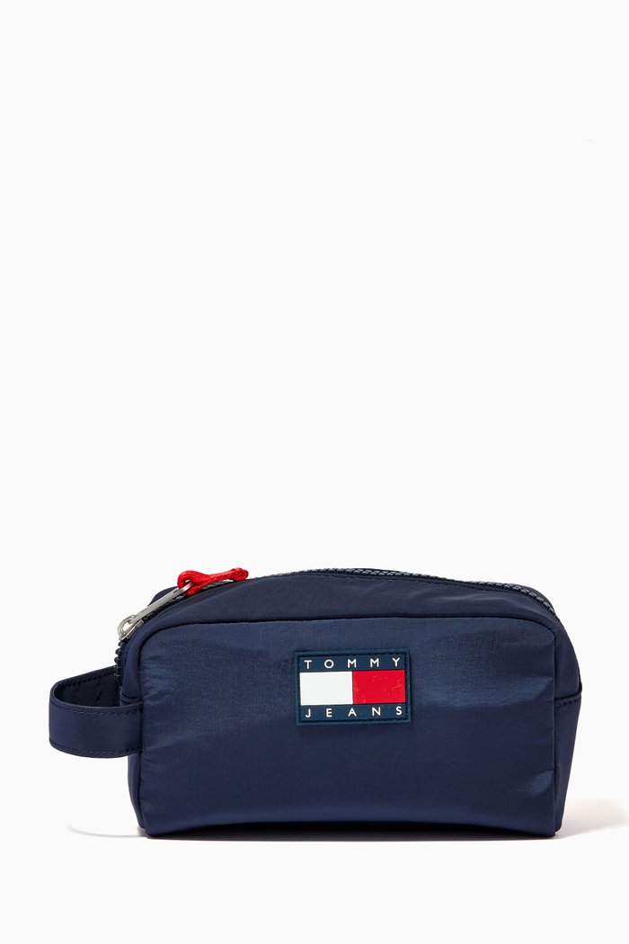 

Heritage Washbag in Canvas, Blue