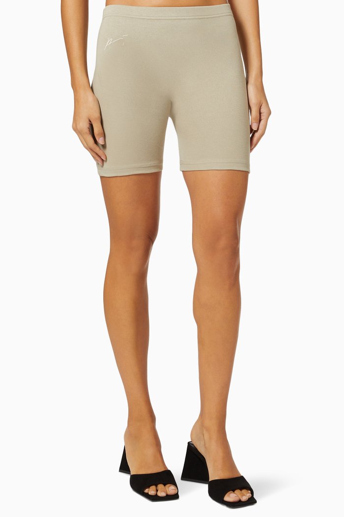 

Signature Cycling Shorts in Jersey, Grey