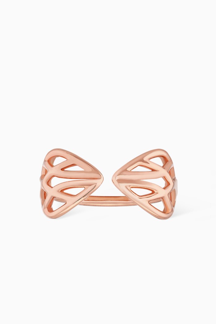 Let Me Out Ring in 18kt Rose Gold