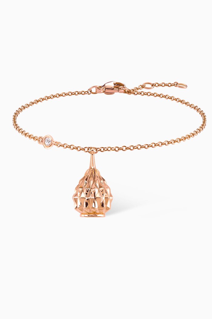

Let Me Out Bracelet with Diamond in 18kt Rose Gold