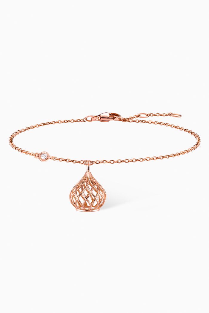 

Let Me Out Bracelet with Diamond in 18kt Rose Gold