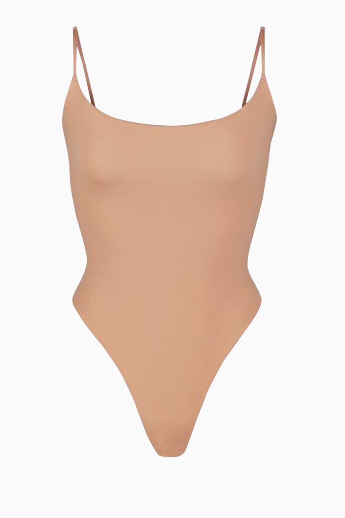 

Fits Everybody Cami Bodysuit, Yellow