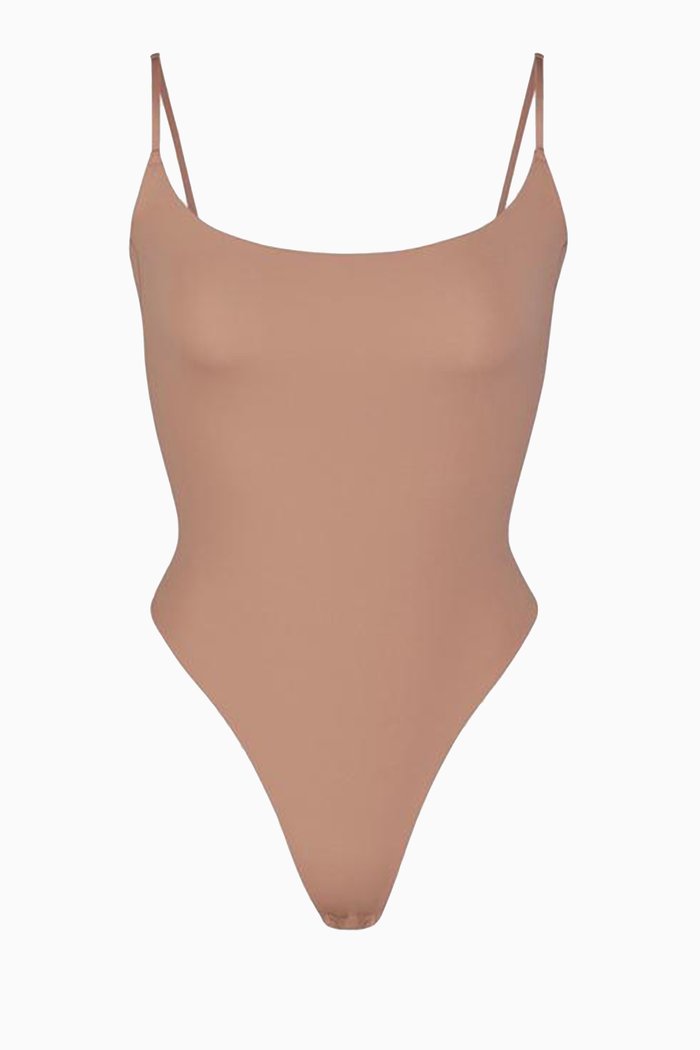 

Fits Everybody Cami Bodysuit, Brown
