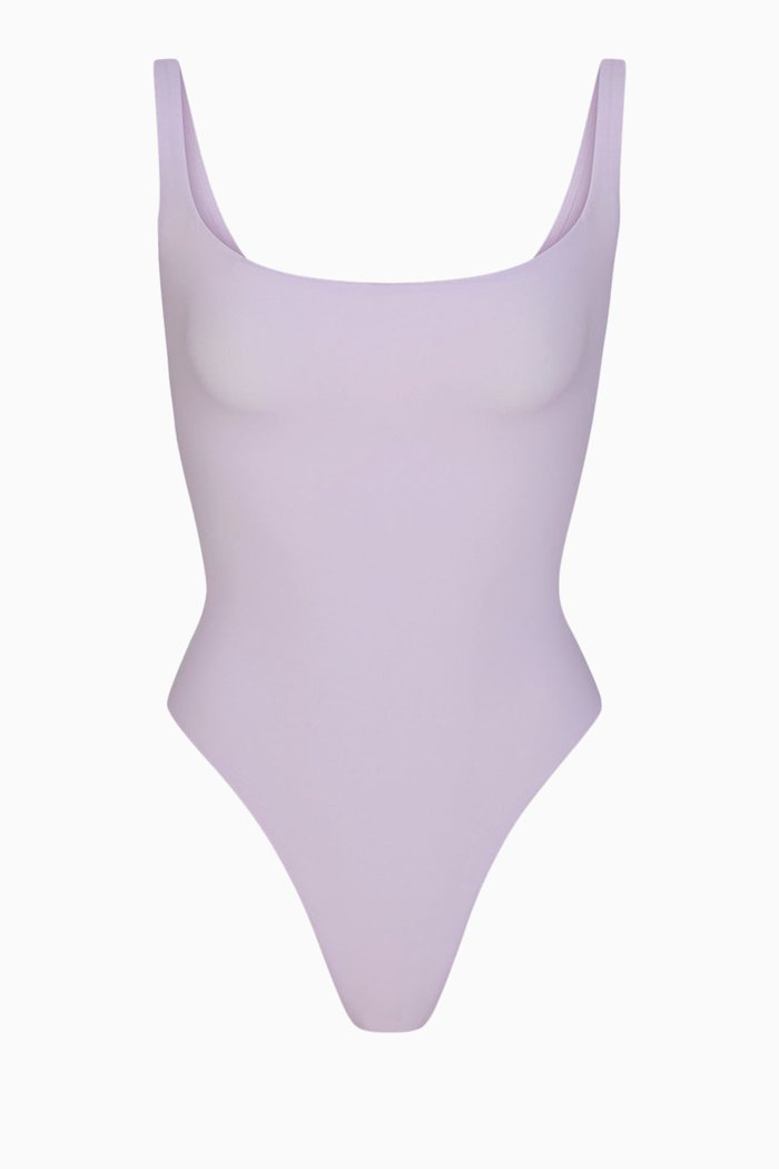 

Fits Everybody Square Neck Bodysuit, Pink