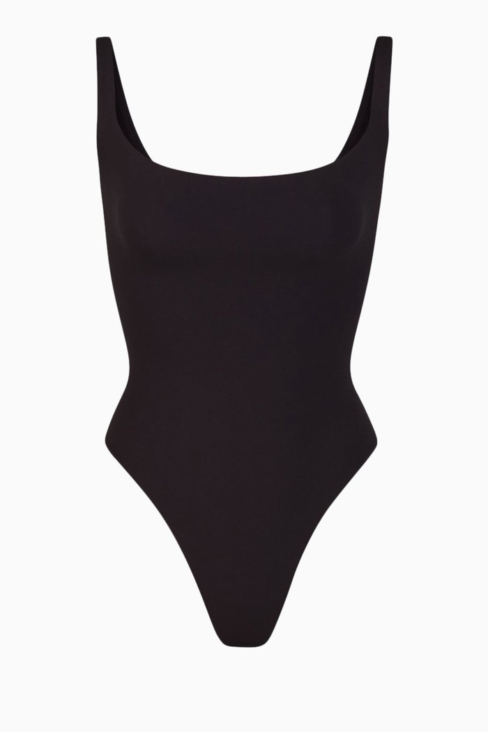 

Fits Everybody Square Neck Bodysuit, Black