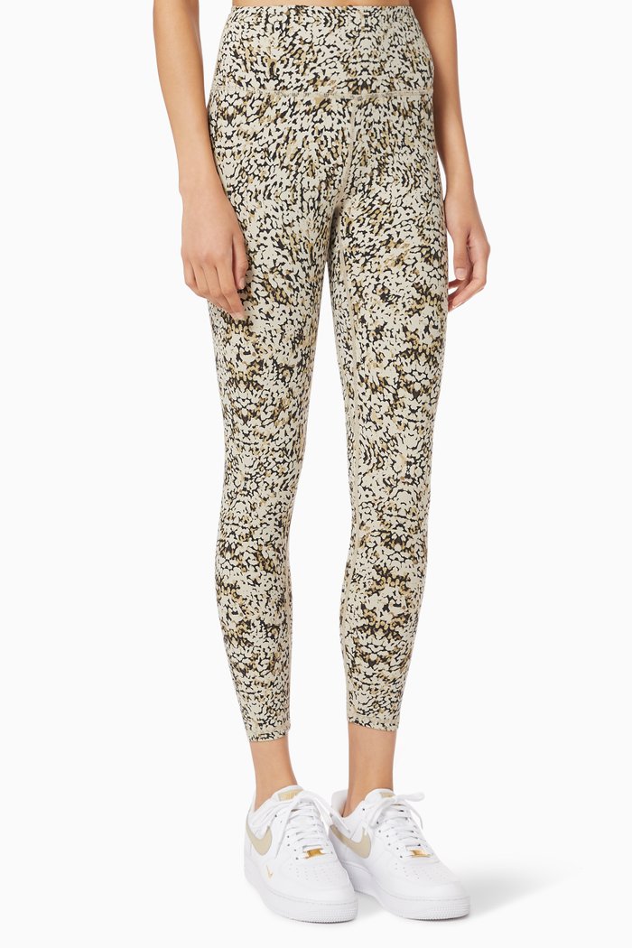 Let's Go High Rise Leggings 25 in Nylon, Grey