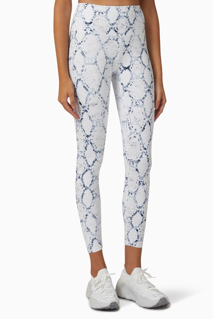 

Let's Go High Rise Leggings 25 in Nylon, White