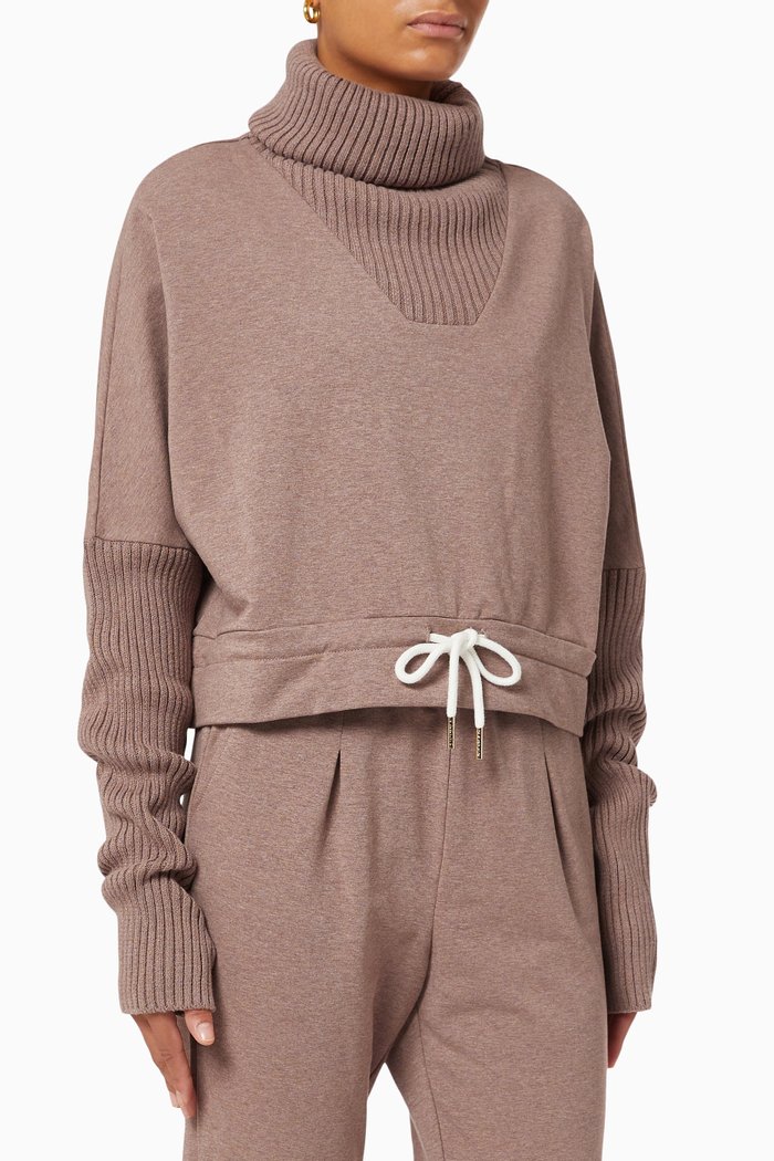 

Britannica Sweatshirt in Cotton, Grey