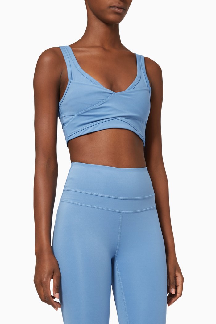 

Let's Move Kellam Bra in Recycled Polyester, Blue