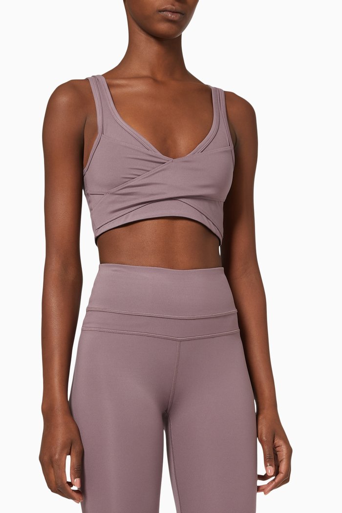 

Let's Move Kellam Bra in Recycled Polyester, Purple
