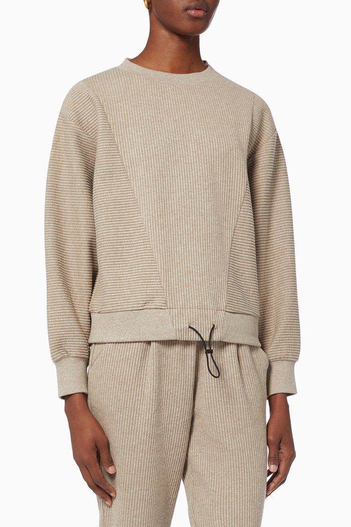 

Arleta Sweatshirt in Cotton, Grey