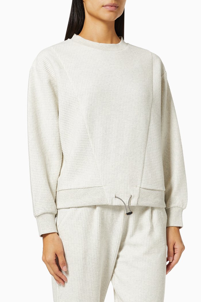 

Arleta Sweatshirt in Cotton, Neutral