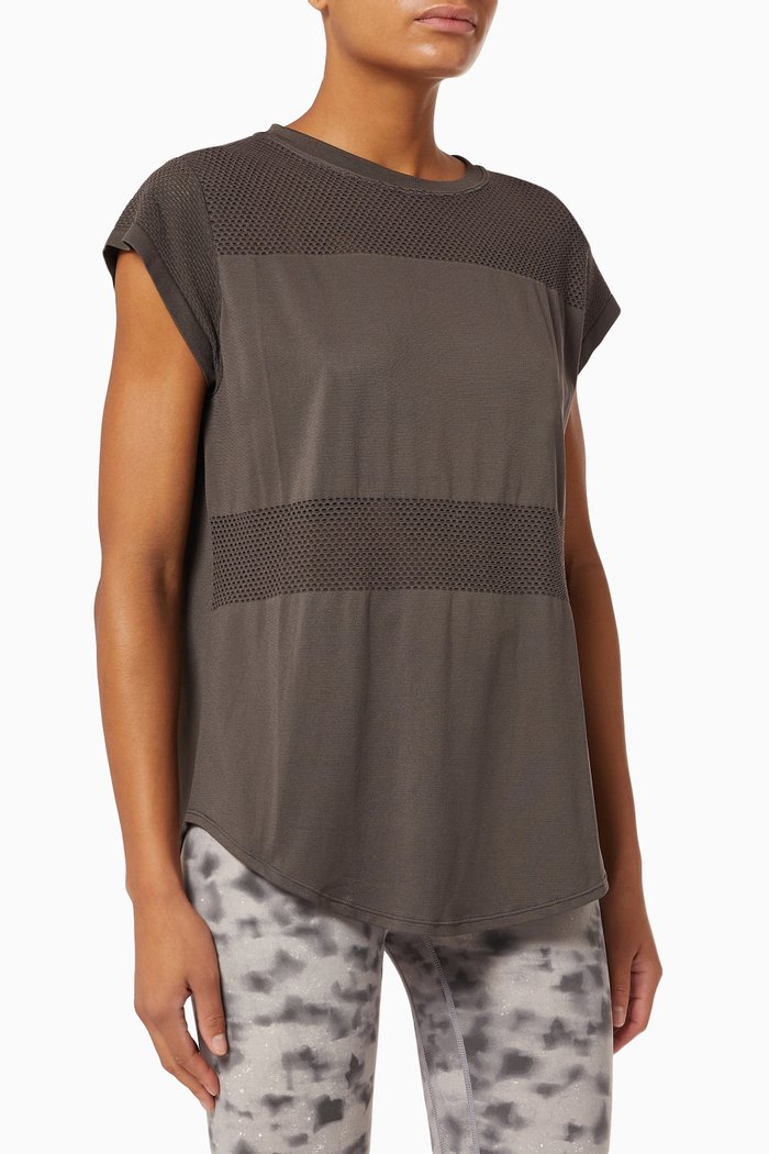 

Carley T-shirt in Nylon, Grey