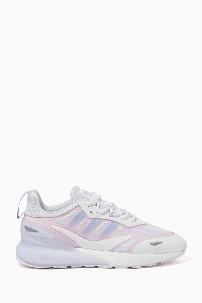 

ZX 2K Boost 2.0 Sneakers in TPU, Neoprene & Mesh, White