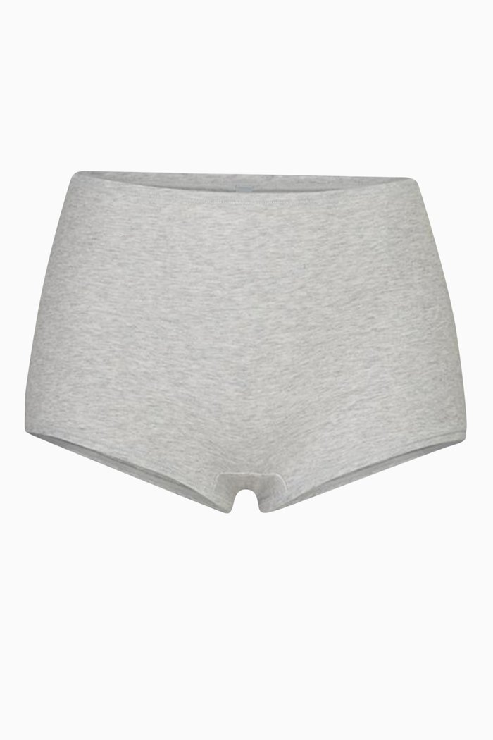 

Cotton Jersey Boy Short, Grey