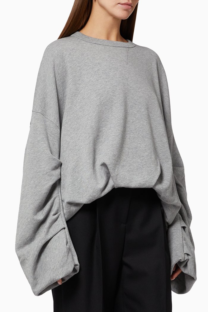 

Hannet Sweatshirt in Cotton Terry, Grey