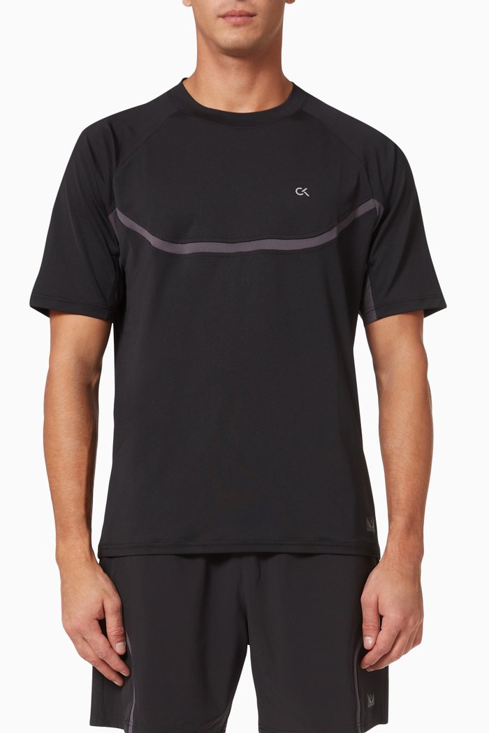 

Gym T-shirt in Recycled Polyester, Black