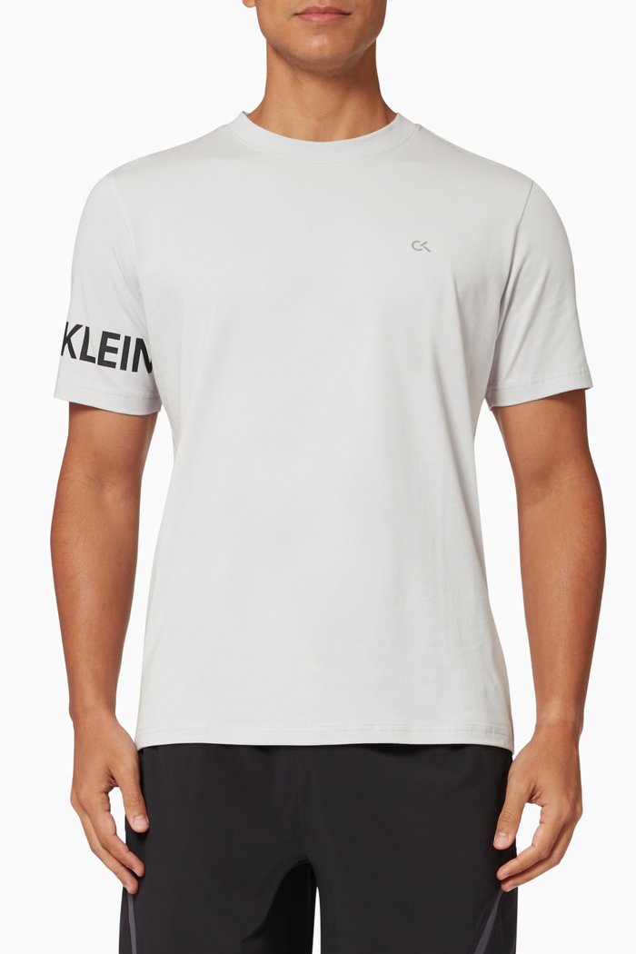 

Essential T-shirt in Cotton Jersey, Grey