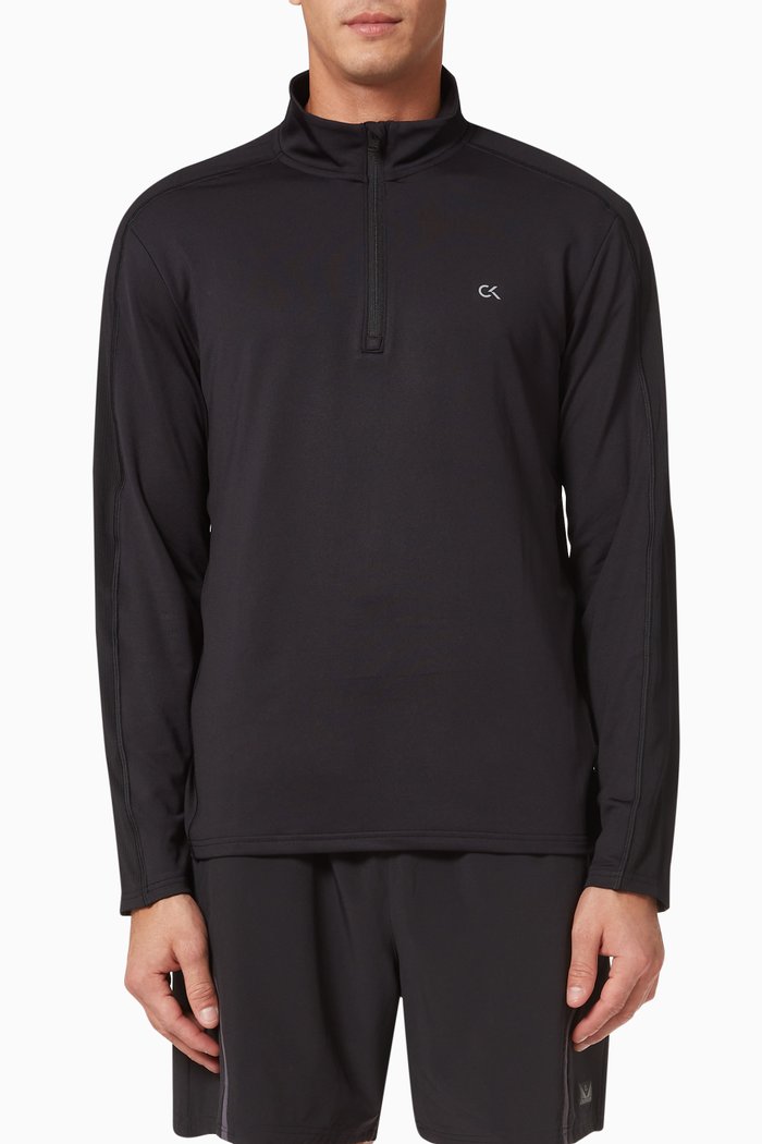 

Gym T-shirt in Technical Stretch Blend, Black