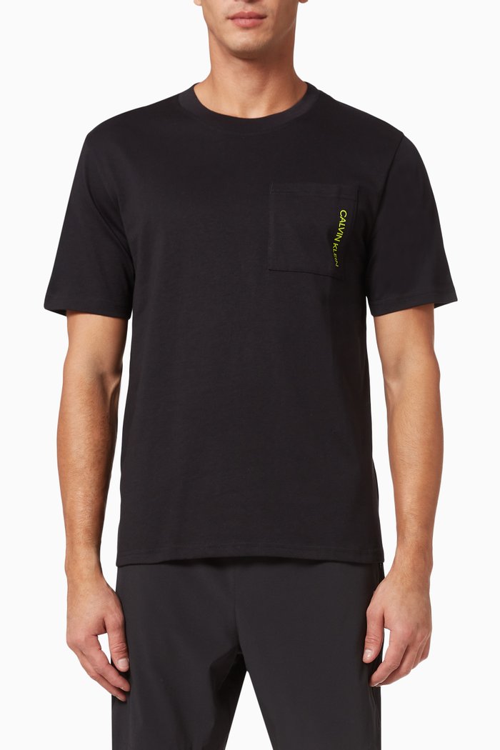 

Gym T-shirt in Stretch Blend, Black