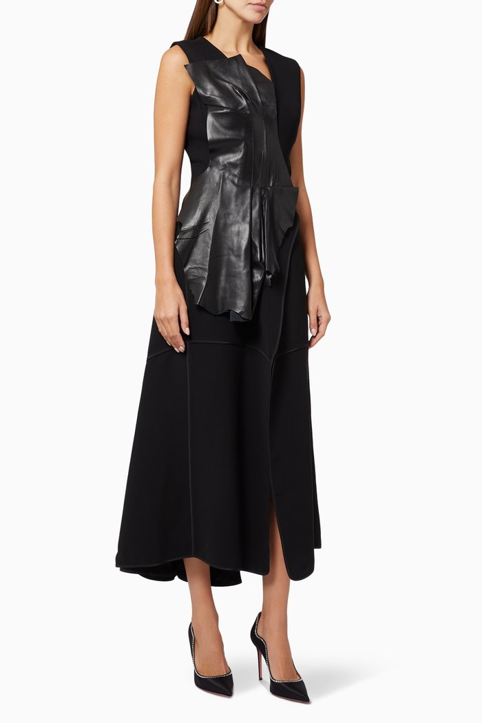 

Bogarde Dress in Crepe, Black
