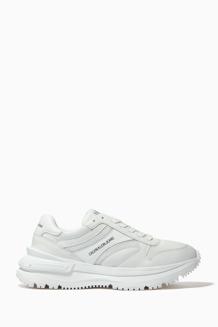 

Chunky Sneakers in Leather, White