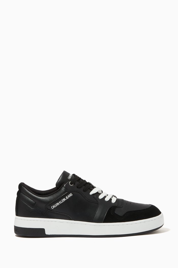

Sneakers in Leather, Black